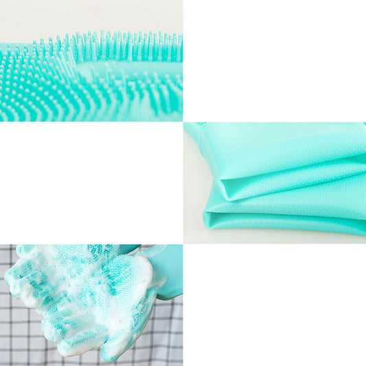 Silicone Dog Grooming Hair Comb Puppy Brush Glove Bath Cleaning Brushes