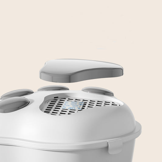 Dog Food Storage Container Claw Pet Grain Storage Bucket, Container With Cute