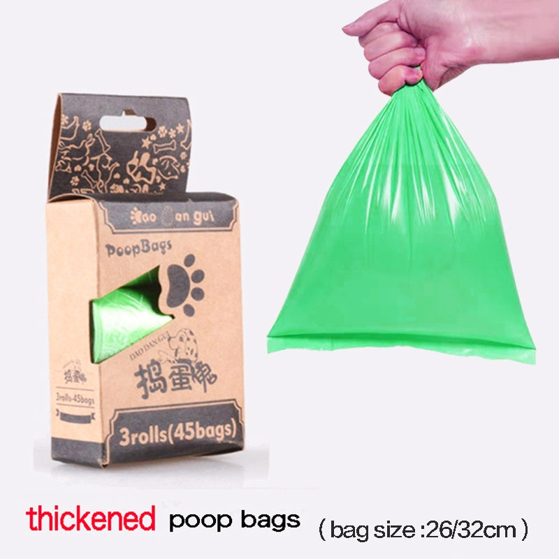 LED Pet Waste Bag Dispenser With Light Capsule Dog Toilet Picker