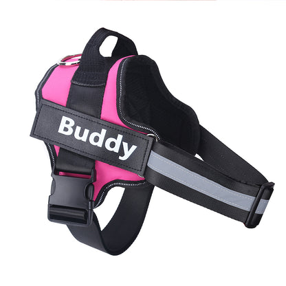 Custom No-Pull Dog Harness, Reflective Adjustable Vest