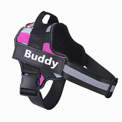 Custom No-Pull Dog Harness, Reflective Adjustable Vest