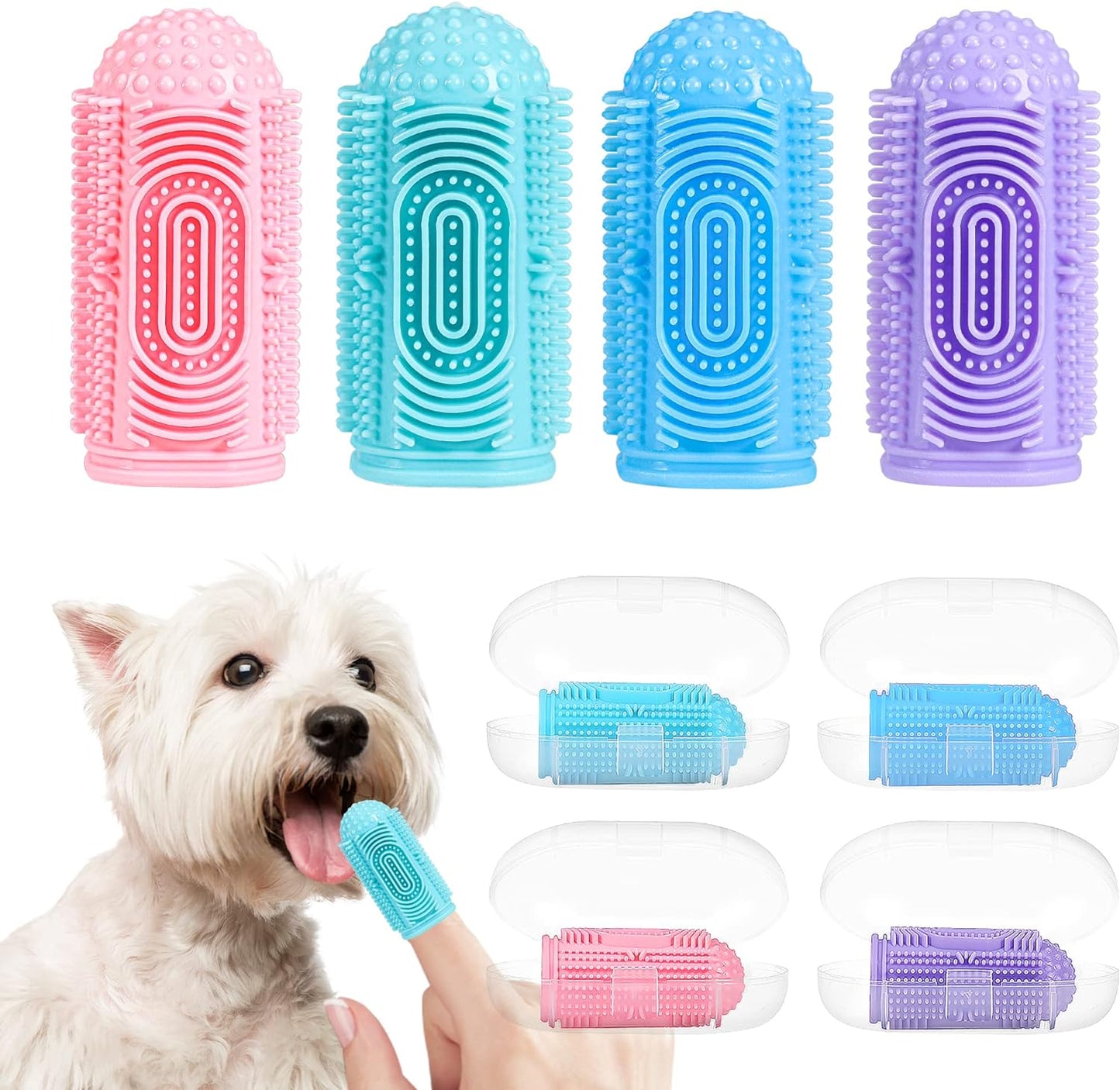 Dental Care Cat Toothbrush Dog Tooth Brush Puppy Toothbrush Pet Toothbrush