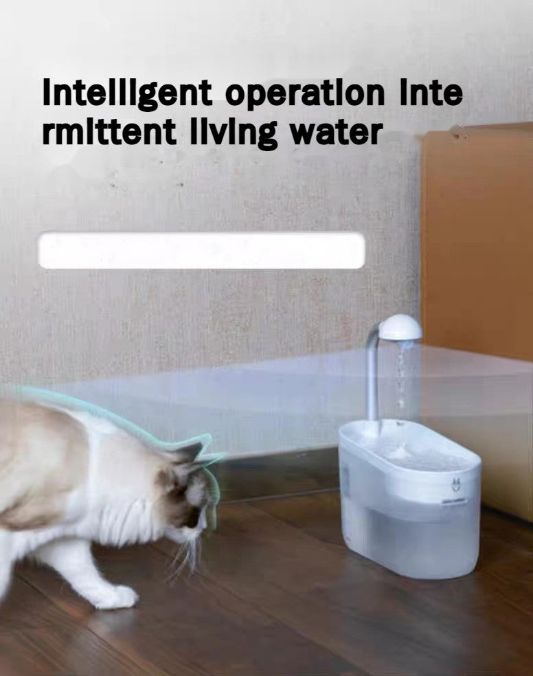 Wireless Cat Water Fountain Automatic Pet Drinker