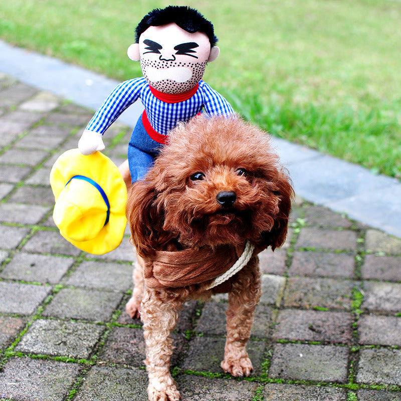 Funny Halloween Dog Costumes – Adjustable Scary Pet Cosplay Party Outfit