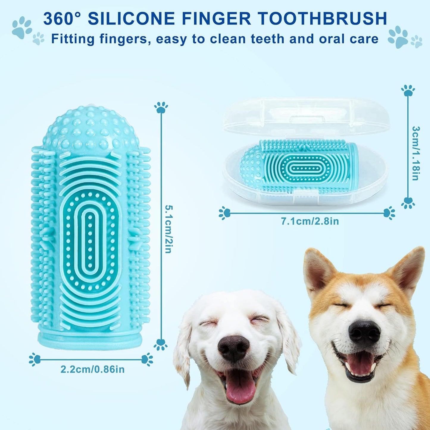 Dental Care Cat Toothbrush Dog Tooth Brush Puppy Toothbrush Pet Toothbrush