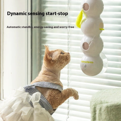 Smart Motion Cat Toy – Rechargeable Interactive Tail Teaser