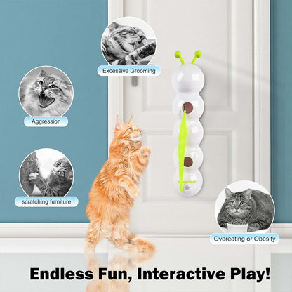 Smart Motion Cat Toy – Rechargeable Interactive Tail Teaser